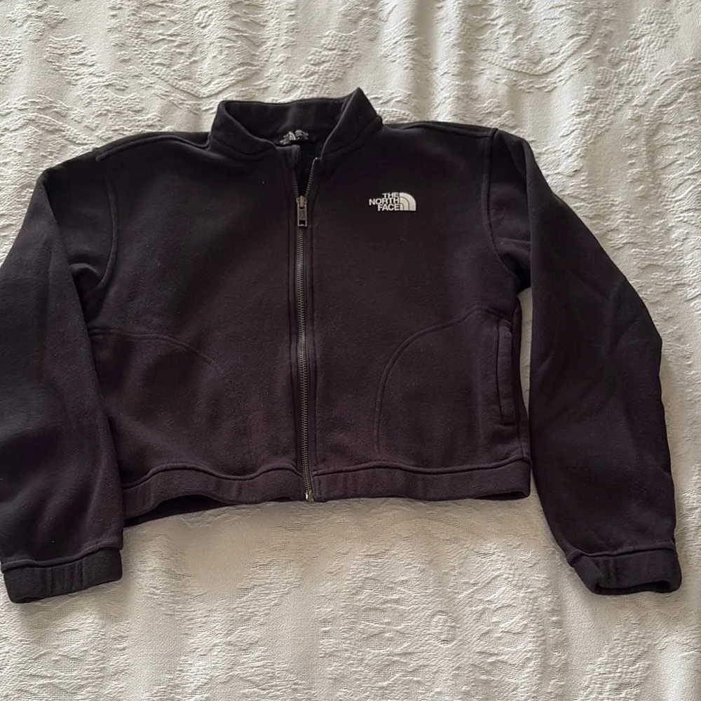 Gently Loved The North Face Crop Jacket with Full Zip